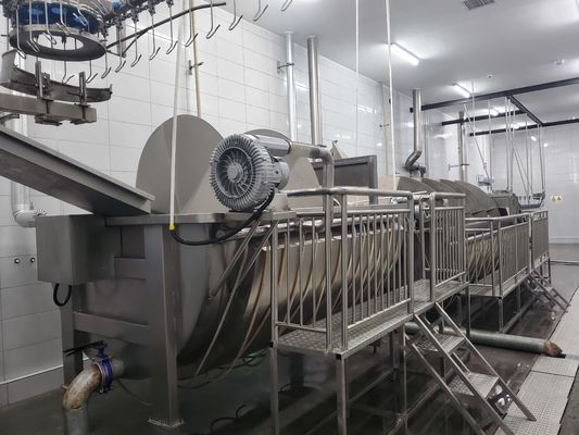 Горячая продажа Птицы охлаждение Устройства для убоя Предохладитель для птицы Курицы Халаль Устройства мясника